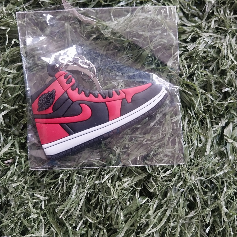Banned jordan keychain